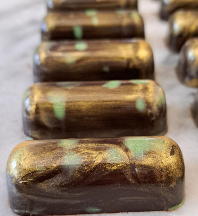 Kleine Schokoladenriegel